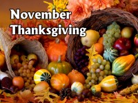    November Thanksgiving