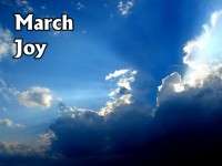     March ~ Joy